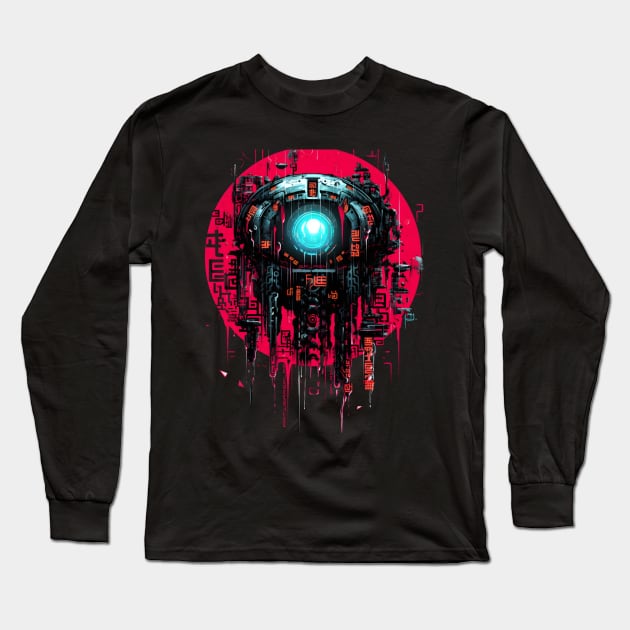 cyber observer Long Sleeve T-Shirt by ArtWearSplash